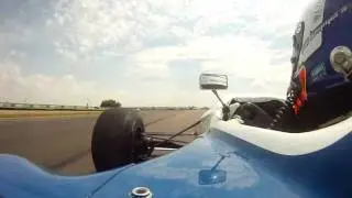 JAN LAMMERS BREAKS LAP RECORD IN EX SCHUMACHER BENETTON AT ZWARTKOPS RACEWAY -- ONBOARD