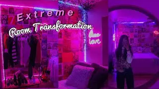 EXTREME ROOM MAKEOVER + TRANFORMATION 2020* aesthetic, Pinterest, tik tok inspired