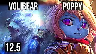 VOLI vs POPPY (JNG) | 6/1/16, 1.5M mastery, Dominating | EUW Diamond | 12.5