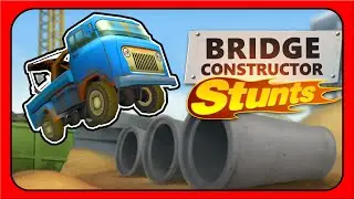 Bridge Constructor Stunts  ➤ EPIC FUN GAME! [Let's Play Bridge Constructor Stunts PC Gameplay]