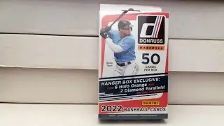 2022 Donruss Baseball Cards Hanger Box Opening - Did We Get a Wander?
