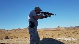 SAR-3 ak74 .223 shooting 30 rounds test