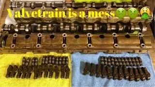 My valvetrain is worse than i thought. (N54 valvetrain removal and inspection)