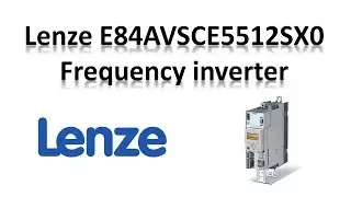 Lenze Frequency inverter E84AVSCE5512SX0 / Lenze 8400 / Eltra trade