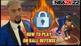 HOW TO PLAY ON BALL DEFENSE ON NBA 2k22! HOW TO GET EVERY STEAL! HOW TO GET MORE BUMP ANIMATIONS!