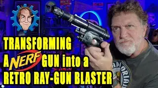 MAKIN' a 2003 Tech Target Eliminator toy into a RAY-GUN BLASTER!