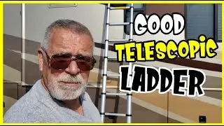 Telescopic ladder for the Motorhome | Collapsible Ladder | 330 Pound Capacity
