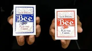 Bumble Bee Playing cards - Deck Review // USPCC // ManMeetsMagic