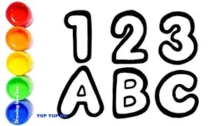 Drawing ABC - Appel, Banana, Cherry 🍏🍌🍒 | Fun and Educational Drawing Ideas for Kids