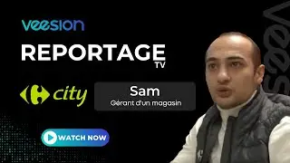 VEESION | Témoignage : Ce gérant d'un Carrefour City utilise l'IA pour détecter les vols à l'étalage
