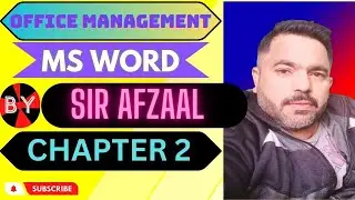 MS OFFICE ||MS WORD|| OFFICE MANAGEMENT|| Chapter 2||MASTER OF THE TECH