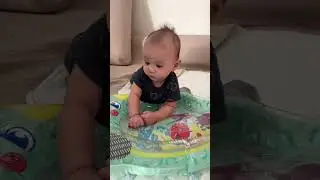 Infantino pat & play water mat #baby #babyessentials #babytoys  #watermat #babyplaying #tummytime