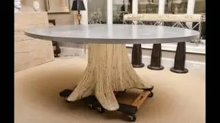 Tree Trunk Coffee Table Ideas
