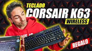 😎 CORSAIR K63 WIRELESS un Teclado perfecto para GAMERS