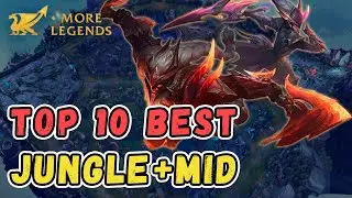 Лучшие чемпионы Mid + Jungle для дуэтного скалолазания