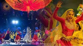 Expo 2020 Dubai | 🇮🇳 A vibrant & colorful Diwali celebrations light up Expo's Al Wasl dome😊❤👍