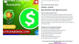 Benefits Of Buy Verified Cash App Accounts.