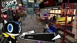 Persona 5 Royal - Joker sitting on the sofa like a boss