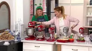KitchenAid Artisan Mini 3.5Qt Tilt-Head Stand Mixer & Glass Bowl on QVC
