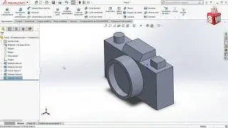 Cómo hacer una cámara simple Práctica Solidworks |Operaciones Básicas| #Solidworks