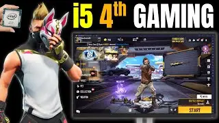 Gaming on Intel i5 4th Gen &ndash; Free Fire Test & Performance!