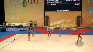 Germany (GER) - 2018 Rhythmic Worlds, Sofia (BUL) - Qualifications 5 Hoops