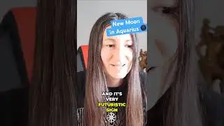Watch full 1 hour long New Moon in Aquarius energy update! #newmooninaquarius #newmoon #astrology l