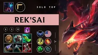 Rek'Sai Top vs Azir - NA Diamond Patch 26.01