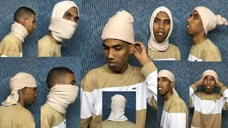 طريقة سهلة لصنع قناع ووشاح متعدد الوظائف للرقبة في المنزل