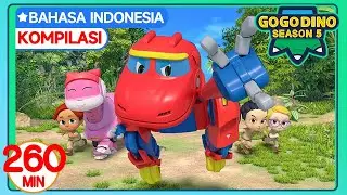 ✨GOGODINO S5 Episode Lengkap Tanpa Henti EP01-26 | Kartun Anak | Animasi Petualangan Dinosaurus