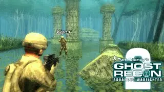 Exciting Multiplayer Game Tom Clancy's Ghost Recon: Advanced Warfighter 2 Gameplay PSP Part 3