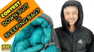 Пуховый костюм против спального мешка: что лучше в условиях низких температур? (4K UHD)