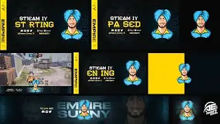 Full Animated Stream Pack || Don't Miss The End .