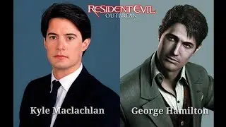 Resident Evil Outbreak File #3 George Hamilton (Kyle MacLachlan)