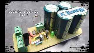 Passive Capacitor Discharge Circuit