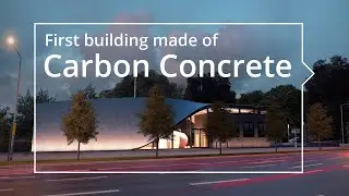 World's first building made entirely of carbon reinforced concrete