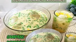 CENDOL DAWET NUTTRIJEL GAMPANG BUATNYA ENAK PASTI NYA