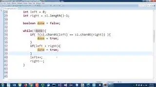 Java String Palindrome Example