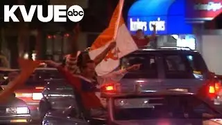 The Drag in 1990, after UT win against A&M | KVUE Rewind