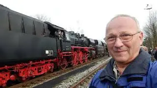 Úštěk nádraží - parní expres 7. 12. 2024