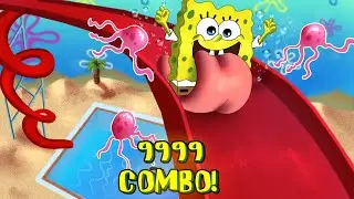 COMPLETE O ESCORREGADOR GIGANTE DO LULA MOLUSCO!! BOB ESPONJA #12