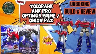Transformers / Unboxing, Build & Review / Yolopark AMK Pro TFOne Optimus Prime Orion Pax (Part 1)