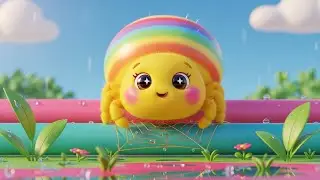 Rain Is Gone! Itsy Bitsy Spider Starts Again 🕷️☀️ | Fun Kids Song