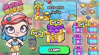 NEW UPDATE !! UNLOCK THE FINAL DEEP DIVE MISSIONS AND GET AVATAR COINS IN AVATAR WORLD 