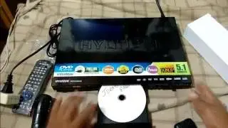 DVD Player Hyundai HYDV 955 HD Unboxing
