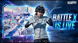BGMI 4.1 🔥 FULL RUSH ULTIMATE ROYAL 🥵 | BATTLE X LIVE #bgmilive #pubglive #shortstream   #shortfeed