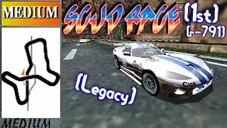 Scud Race (Sega Super Gt) Plus: Dodge Viper Medium (Wide Screen) (Legacy) (r-791)