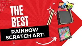 Review of this Rainbow Scratch Art