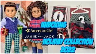 Unboxing the NEW American Girl x Janie and Jack Holiday Collection | Christmas 2022