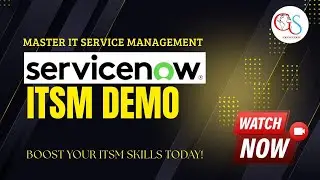 ServiceNow ITSM Demo | Master IT Service Management with Real-Life Use Cases & Best Practices!